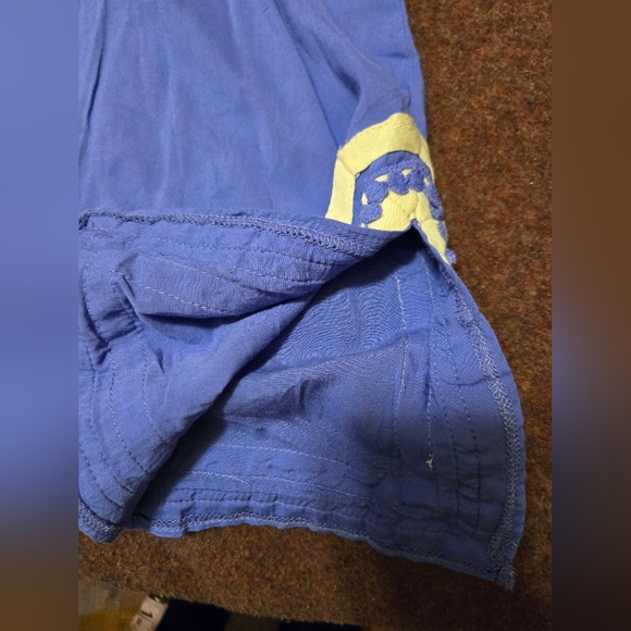 New! Kevia Tunic Blouse 1x-2x Plum And Cream Beautifully Made Light Purple - Picture 5 of 13